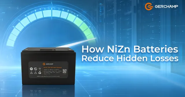 Data Center Energy Consumption: How NiZn Batteries Reduce Hidden Losses