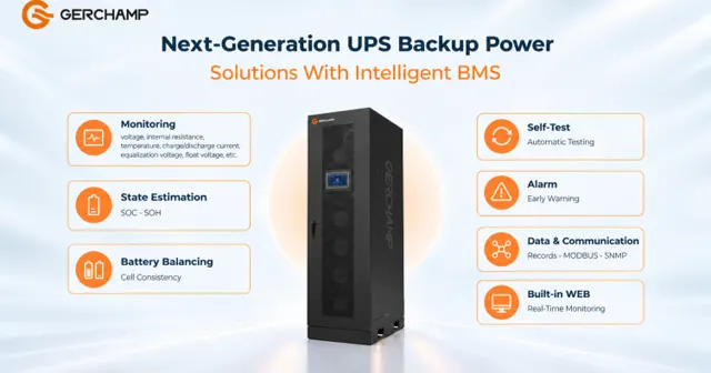 Why Do Next-Generation UPS Backup Power Solutions Need Intelligent Battery Management?