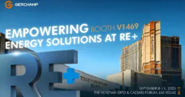 Join Gerchamp at RE+ 25 &ndash; Booth V1469!