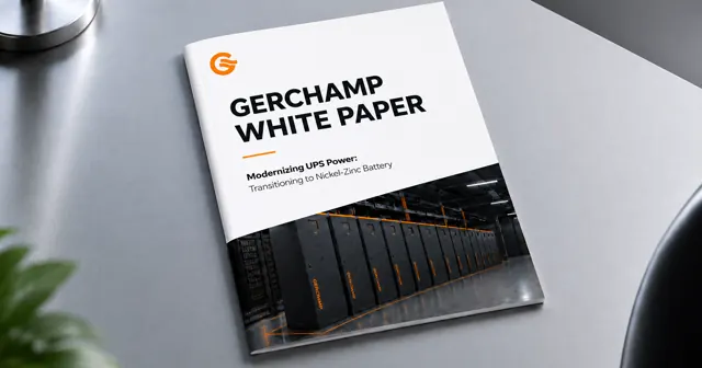 Gerchamp-Whitepaper zu Nickel-Zink-Batterien
