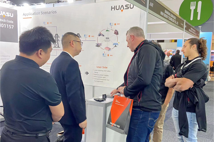 Huasu Presence with BMS Innovations at All-Energy Australia 2023