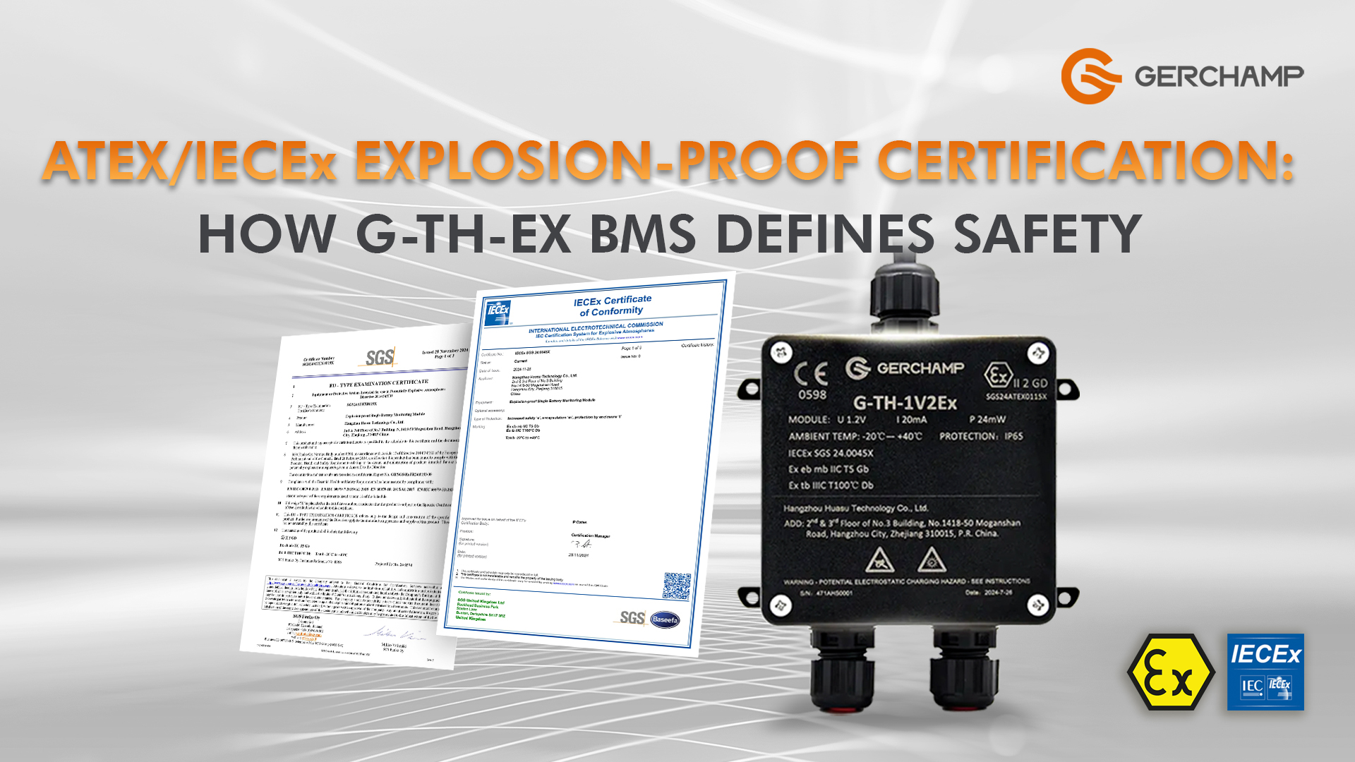 ATEX/IECEx Demystified:  How the G-TH-Ex Explosion-proof BMS Defines Intrinsic Safety